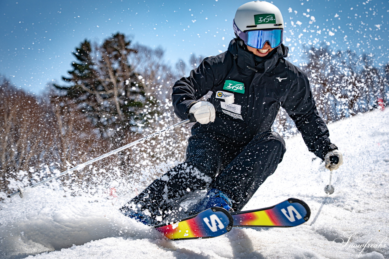 キロロリゾート｜ポカポカ陽気で絶好の春スキー日和♪こんな日は、みんなで思いっきり春雪を満喫しましょう！